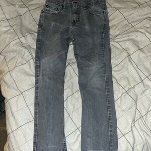 Levi's Grey Straight Jeans